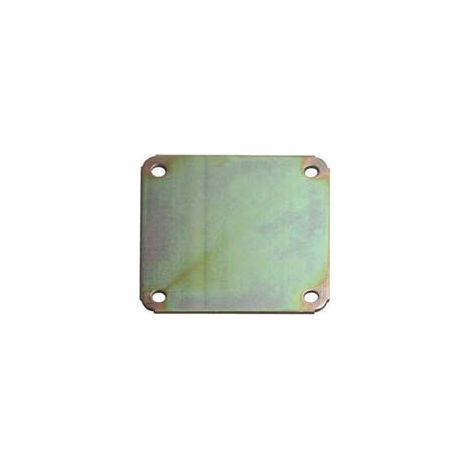 PIASTRA DI GIUNZIONE ART.948- - mm.260x260 - spessore mm.4 - 2 pezzi