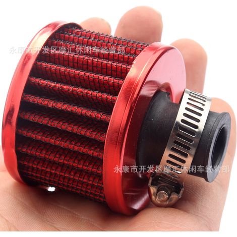 Car and motorcycle 12mm air filter, small mushroom head filter MB200 KT196 RB200 (1/4)