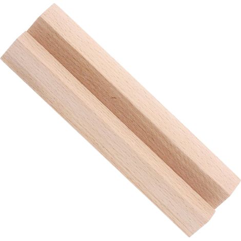 Support Calendrier Photo en Bois Fente Ajustable Porte-cartes Multifonction pour Décoration Bureau et Accessoires de Table 15 Cm (1/5)