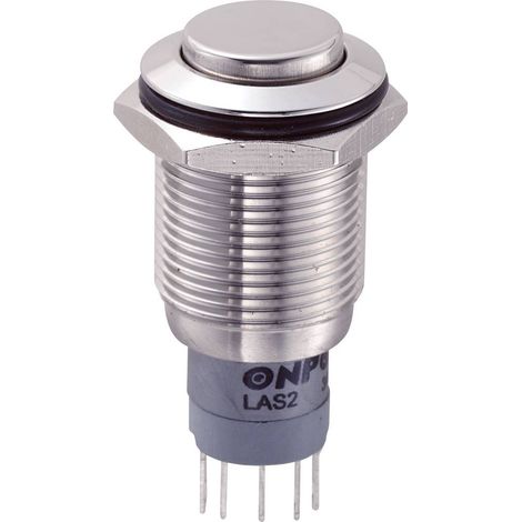 TRU COMPONENTS 701968 LAS2GQH-11Z/S/P Interruttore antivandalo 250 V/AC 3 A 1 x On / On Permanente 1 pz. (1/2)