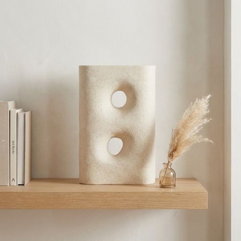 Maison 2 Holed Natural Vase (1/2)
