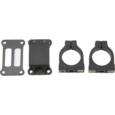 Support fixe pour prise XT90 en plastique léger et stable pour tube de 10 mm (1/5)