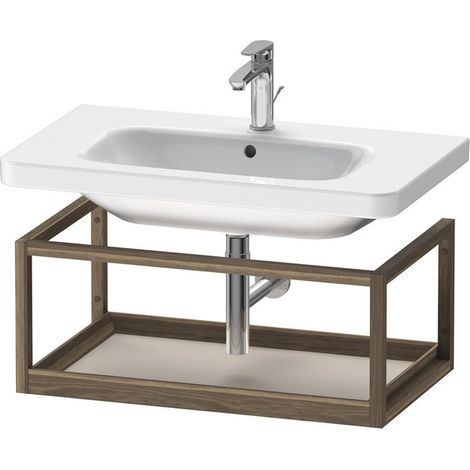 Mensola DURASTYLE 440x740x300mm tortora / noce massello