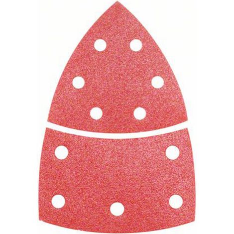 Bosch Accessories 2608607409 Multischleifpapier mit Klett, gelocht Körnung (num) 120 (L x B) 102 m