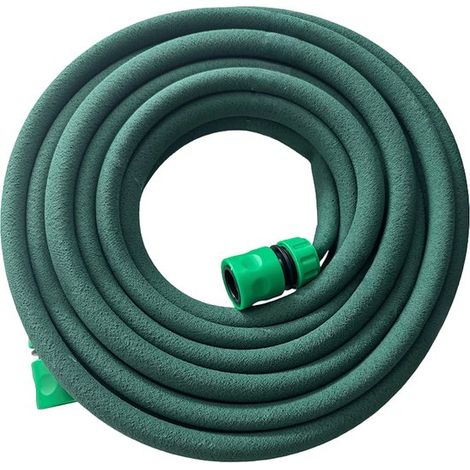 Tuyau d'irrigation goutte à goutte - 20 m - perforé - vert (1/5)