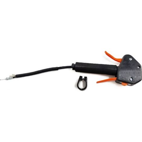 ACCELERATORE COMPLETO PER DECESPUGLIATORE 26 33 43 CON FILO ASTA D. 26 (35260) (1/5)