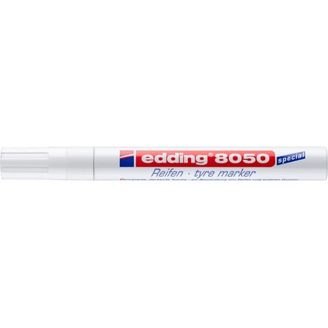 Edding Spezialmarker Reifenmarker 8050 blanco duradero (1/2)