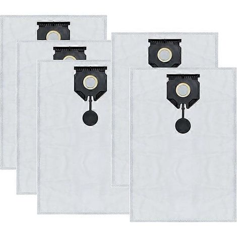 Lot de 5 sacs à poussière haute filtration pour aspirateur 2.889-154.0 NT 30/1 30L (pièce de rechange) (1/4)