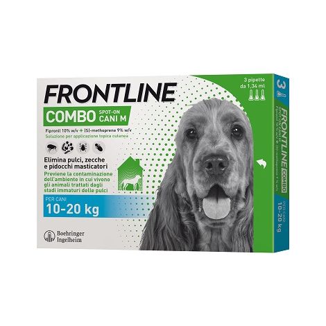 FRONTLINE COMBO 10-20 KG CANI MEDI 3 PIPETTE- FRONTLINE- 1,0 pz