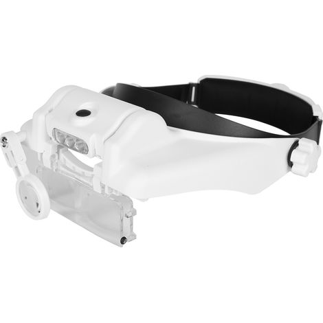 Loupe frontale LED pour tatouage, bandeau ajustable, loupe de tête (1/5)