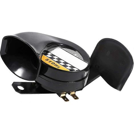 Klaxon électrique universel 12 V 510 Hz en forme d'escargot pour moto (1/5)