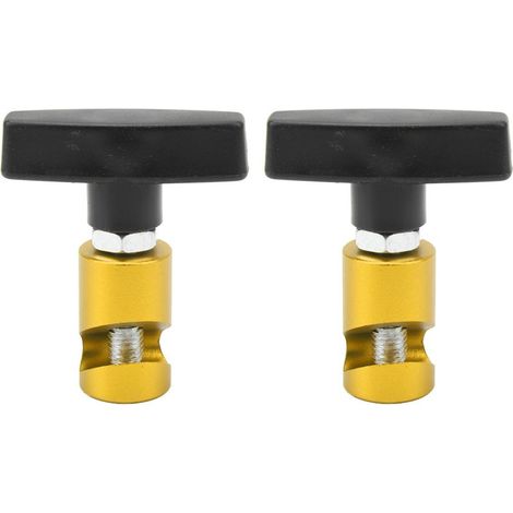 Lot de 2 pinces de support de levage de capot pour hayon de voiture, outil de retenue pour hayon et coffre, jaune (1/5)