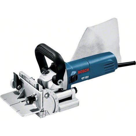 Bosch GFF 22 A Professional - Engalletadora, 670 W, velocidad de giro en vacío 9000 min-1, profundidad de corte 22 mm, llave de dos agüeros, L-BOXX (1/4)