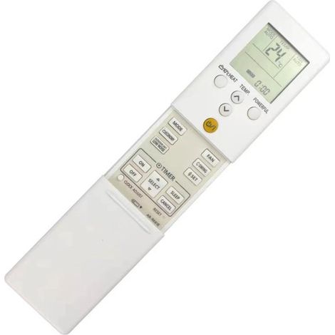 Mando a distancia de repuesto Gree compatible con aires acondicionados Fujitsu AR-REB1E, AR-REY1U y RM-AR-REB1E-FJ008.