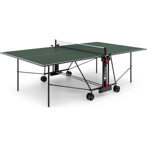 Table de tennis de table - SPONETA - Compacte - Usage intérieur - Plateau coloris vert (1/4)