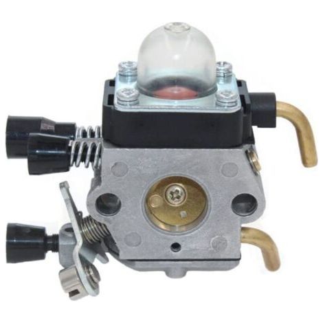 Lot de 2 Carburateur compatible avec débroussailleuses Stihl FS45/46/55/85, remplace Zama C1Q-S66/186, qualité Fuding. (1/4)