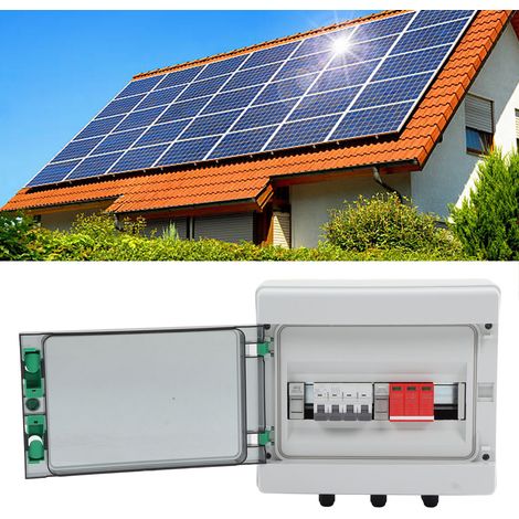 Die kombinierte Photovoltaik-Kombinationsbox GYPV/1-1 1000V ist kompatibel mit Wechselrichtern, die über einen Photovoltaik-Eingangskanal, einen Ausgangskanal und einen einzelnen MPPT verfügen. (1/5)