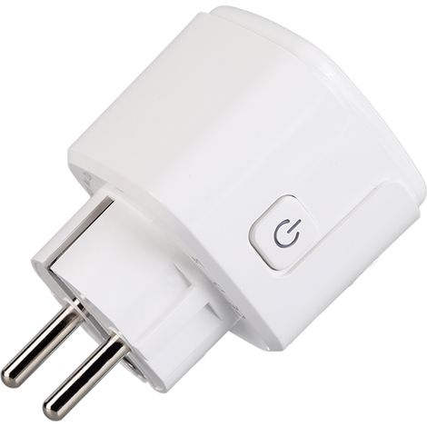 Intelligenter 20-A-Stecker mit drahtloser Steuerung per WLAN-App für Tuya EU 100–250-V-Steckdose (1/5)