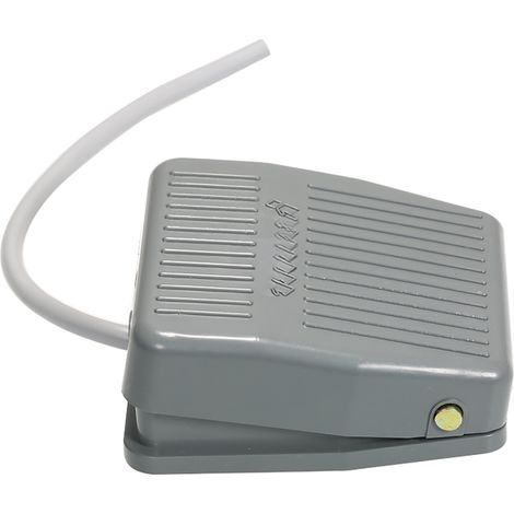 Interrupteur à pédale électrique SPDT TFS-201, alimentation CC 5-48 V / CA 24-250 V, 10 A, commande momentanée NO/NF, interrupteur à verrouillage avec réarmement