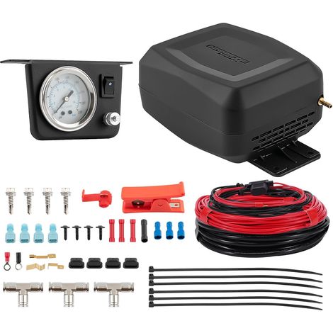 Kit Compresseur 12V pour Pick‑ups/Utilitaires Universels Convient à La Plupart Des Camionnettes Et Fourgonnettes De 1/2, 3/4 Et 1 Tonne, Ainsi Qu'Aux Transporteurs (1/5)