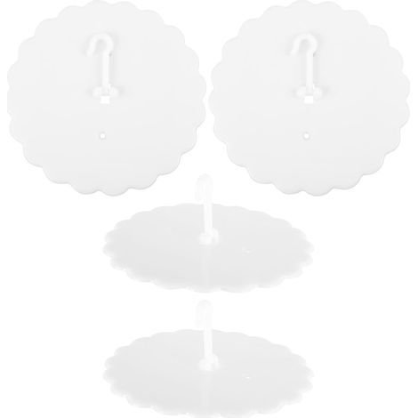 Lot de 4 crochets de plafond auto adhésifs pour (1/5)