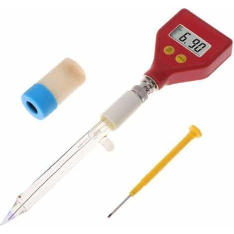QORVA-PH-98108 pH mètre électrode en verre tranchant pour eau alimentaire fromage, lait, sol pH (1/5)