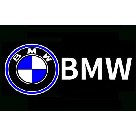 2 pièces de lumières de bienvenue pour BMW Série 3 Série 5 Série 7 Série X3/X5/X6/X7 lumières de porte de projection lumières de bienvenue BMW style 12 (1/5)