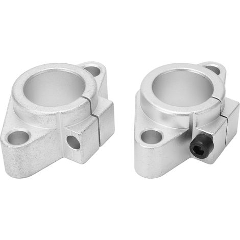 2 Stück Linearwellenhalter, Bewegungsschienenführung, CNC-Fräsen-Spannvorrichtung SHF35 für 35 mm Durchmesser (1/5)