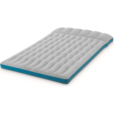 Intex – Lit gonflable 2 places – Dimensions 127 x 193 x 24 cm – Vinyle laminé double épaisseur – Confort optimal pour camping