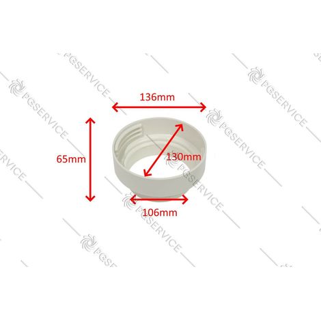 Delonghi connettore raccordo tubo lato macchina Pinguino PAC CF170 CF190 NF80 AN (1/3)
