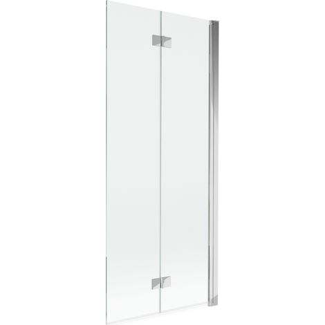 Mexen Mist paravento per doccia a 2 ante destro 80 x 150 cm, trasparente, cromato - 8A9-080-002-01-00-P (1/5)