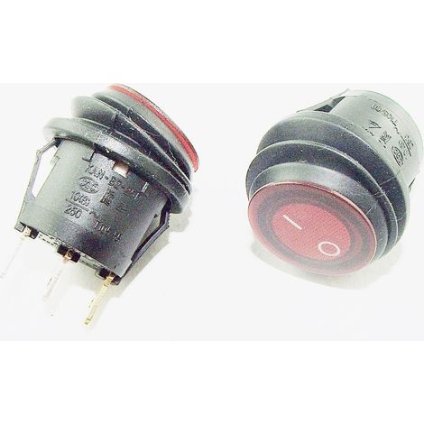 Interrupteur marche/arrêt 6A-250 V CA