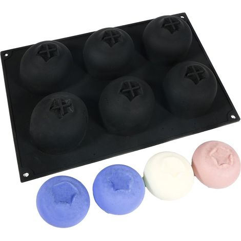 Moules à pâtisserie en silicone formes - Flexibles, de qualité alimentaire, résistants à la chaleur - Moule à Muffins en Silicone pour Pâtisserie,Pour cupcake muffin chocolat gelée dessert maison cuis (1/5)