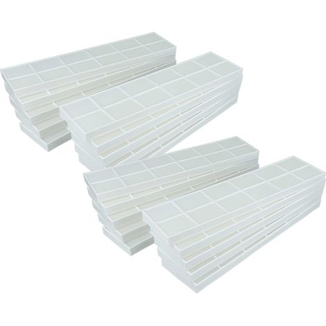 vhbw 20x Luftfilter G3 / ISO Coarse 30% kompatibel mit Zehnder CLF Lüfter, Ventilator, Lüftungsgerät