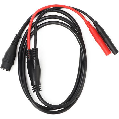 Câble coaxial P1206 avec fiche BNC mâle et fiche banane droite, cordon de test pour oscilloscope, 100 cm