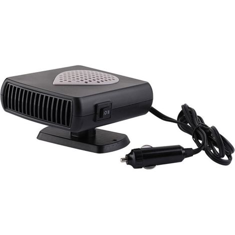 Chauffage et dégivrage portables pour voiture - Chauffage rapide pour véhicule Chauffage et refroidissement 24 V pour voiture Dégivreur de pare-brise Dégivreur de pare-brise rotatif pour la plupart (1/5)