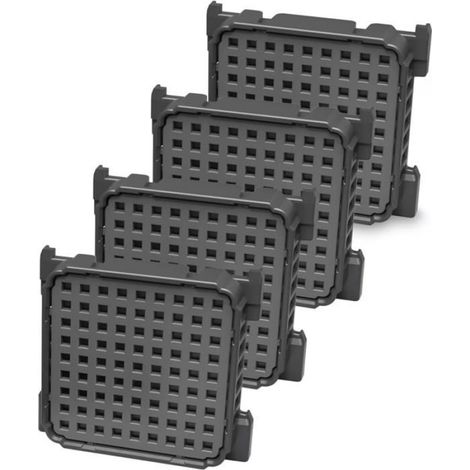 Filtre à Charbon Actif - Pour Réfrigérateur et Refroidisseur à Vin - Compatible Modèles Liebherr 7440021 9096989 9882460 - Lot de 4