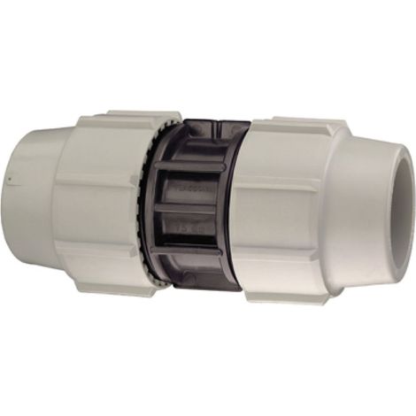 Raccordo Diritto Intermedio a Compressione Doppia Femmina Ø 16XØ16 PN16 PSN