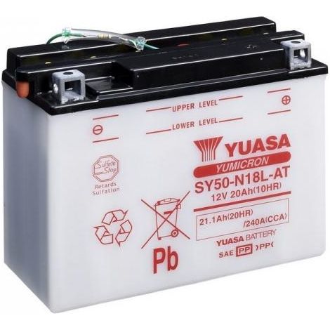 BATTERIA YUASA SY50-N18L-AT 12V 20 Ah
