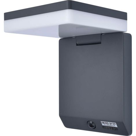 Aplique de pared solar H15cm MOZE (1/5)