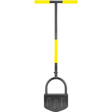 Coupe-bordure de lit de jardin – Couteau de bordure, pelle à bord Bêche d'aménagement paysager en acier largement utilisée pour , trottoir, , , coupe-bordure de jardin, outil latéral (1/5)