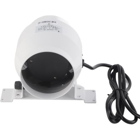 Ventilateur de conduit en ligne 4" 160 CFM pour grenier ou pignon, 220 V CA, avec variateur de vitesse réglable de 0 à 100 % (1/5)