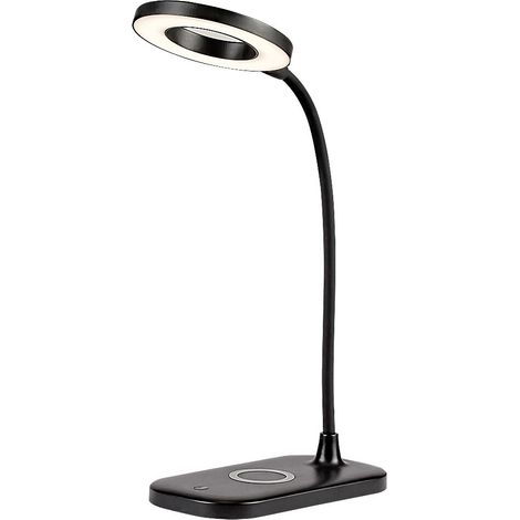 Lampada da scrivania LED nera 5W dimmer Hardin Rabalux (1/5)