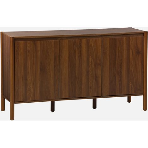 Credenza decorazione legno 3 ante 140cm