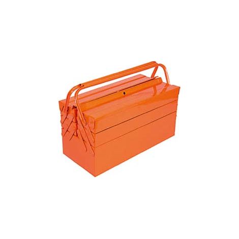 CASSETTA IN METALLO A 5 SCOMPARTI cm.43x21x21h. ALTE