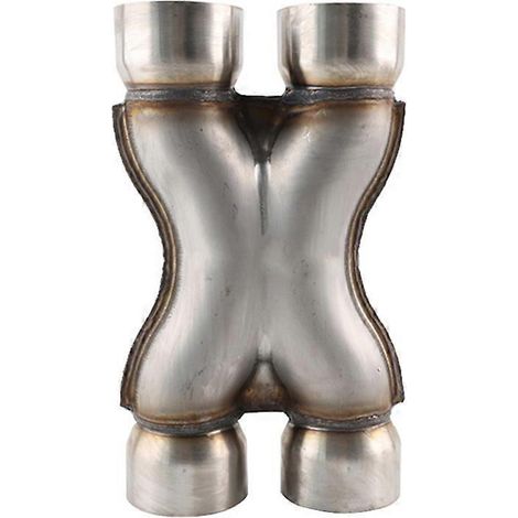 Silencieux d'échappement Crossover X Pipe avec DB Killer, silencieux de bruit, son 2.25"/2.5"/3.0-2.5 (1/4)