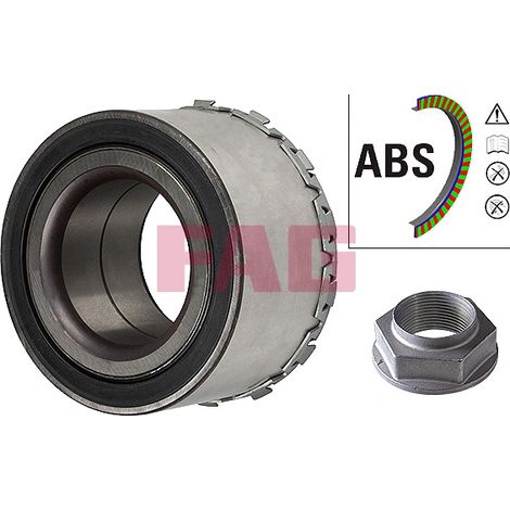 Kit de roulements de roue FAG 713 6679 80 MERCEDES-BENZ 6393300220 6393300320