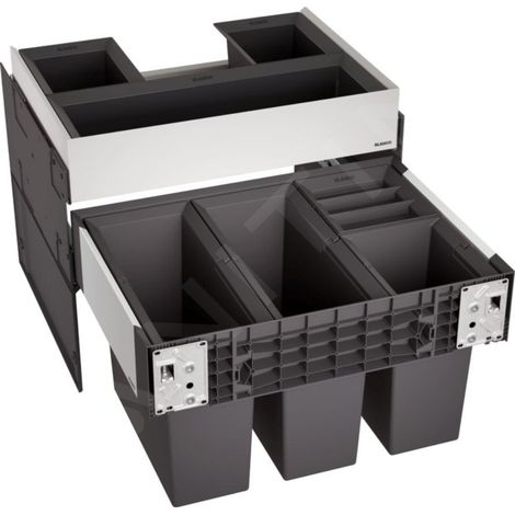 Blanco Select - Poubelle encastrable, diviséee, volume de 42 l 526211 (1/4)