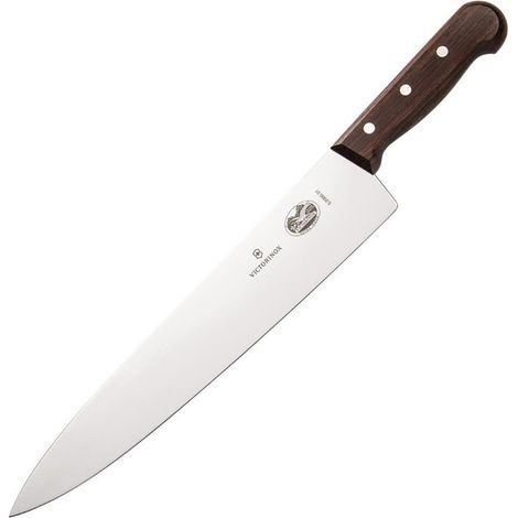 Couteau de Cuisinier Professionnel Manche en Bois 255 mm - Victorinox