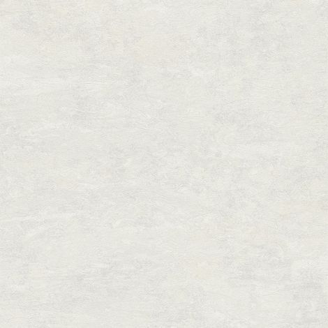 Empapelado aspecto piedra Profhome 383584 papel pintado vinílico estampado en caliente tejido non tejido ligeramente texturado efecto satinado crema blanco-perla gris claro 5,33 m2